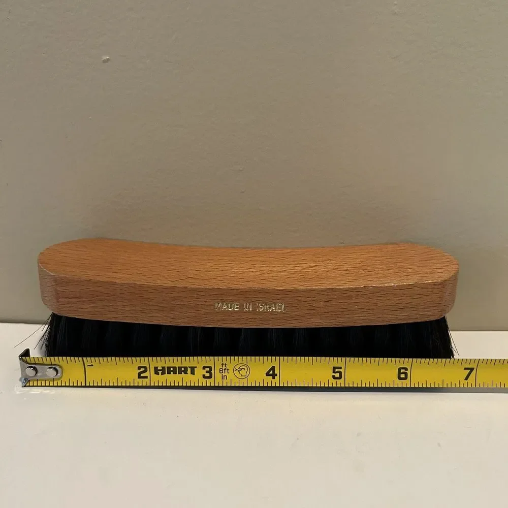 Shoe Shine Wooden Handle Brush Made‎ In Israel